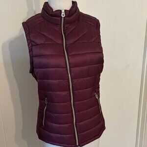 Purple Puffer vest by Snobbish - Size Large